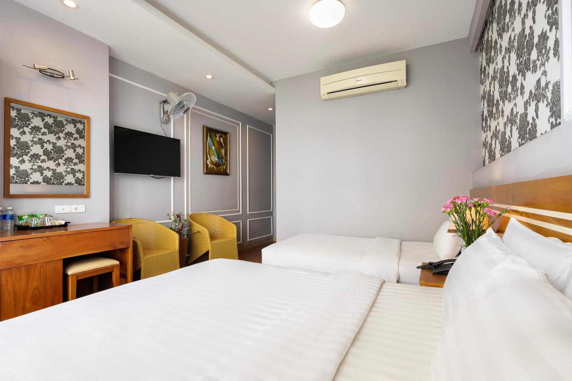 Lucky Star Hotel 266 De Tham Bandar Ho Chi Minh Luaran gambar