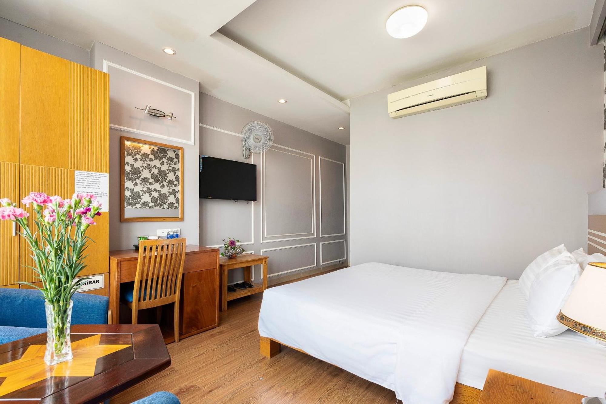 Lucky Star Hotel 266 De Tham Bandar Ho Chi Minh Luaran gambar